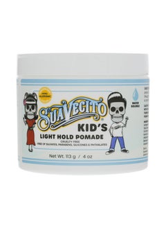 SUAVECITO Suavecito Kid's Pomade Calming Chamomile Scent Light Hold 4 oz. - Water Based Flake Free Hair Gel - Dermatologist-Tested, Hypoallergenic Formula - Free of Sulfates, Parabens, and Phthalates  - Image 1