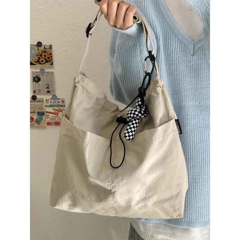 Large Capacity Bag Women'S Crossbody Ins Style Fashionable Casual Shoulder Cloth Bag All-Match Commuter Student Class Bag - Image 4