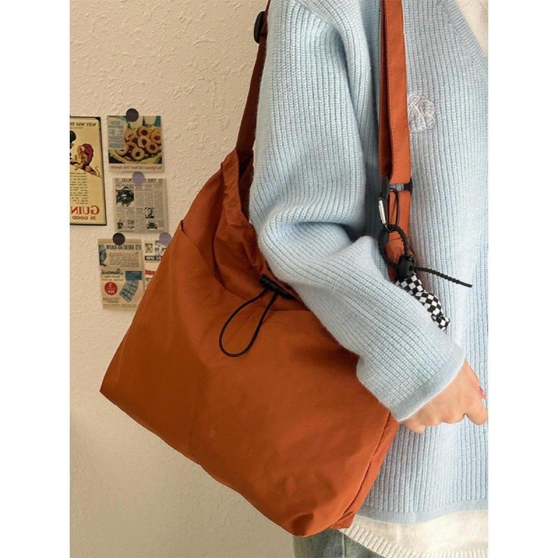 Large Capacity Bag Women'S Crossbody Ins Style Fashionable Casual Shoulder Cloth Bag All-Match Commuter Student Class Bag - Image 5