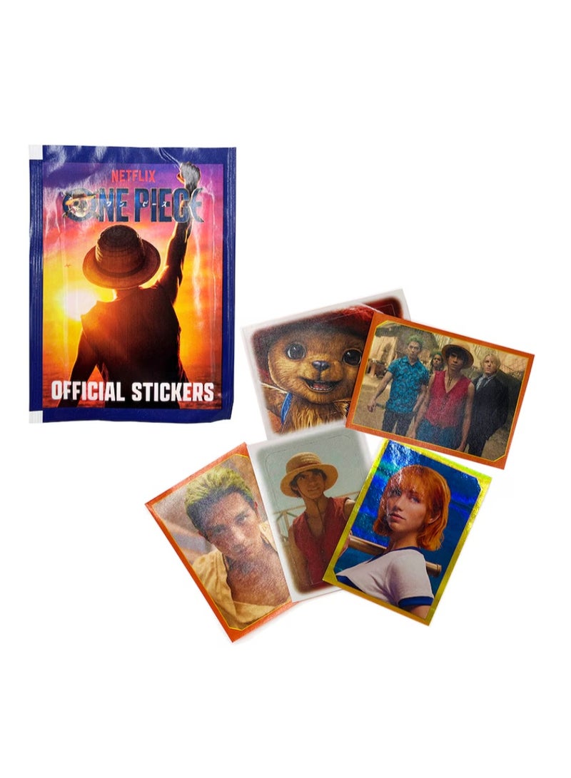 Official Sticker Pack – 5 Collectible Stickers | Netflix Live Action Seasons 1 & 2 |Collection Cards