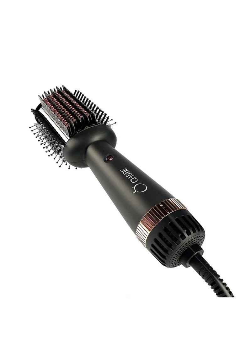 تشي أند بي فرشاة شعر اﻟﺘﻜﺜﻴﻒ اﻻﺣﺘﺮاﻓﻴﺔ 2*1  | 1200W | تجفيف + تمليس | أيونات سالبة | 3 حرارات | شعيرات فحم ونايلون | تقنية PTC للحماية | تكثيف ولمعان - Image 3