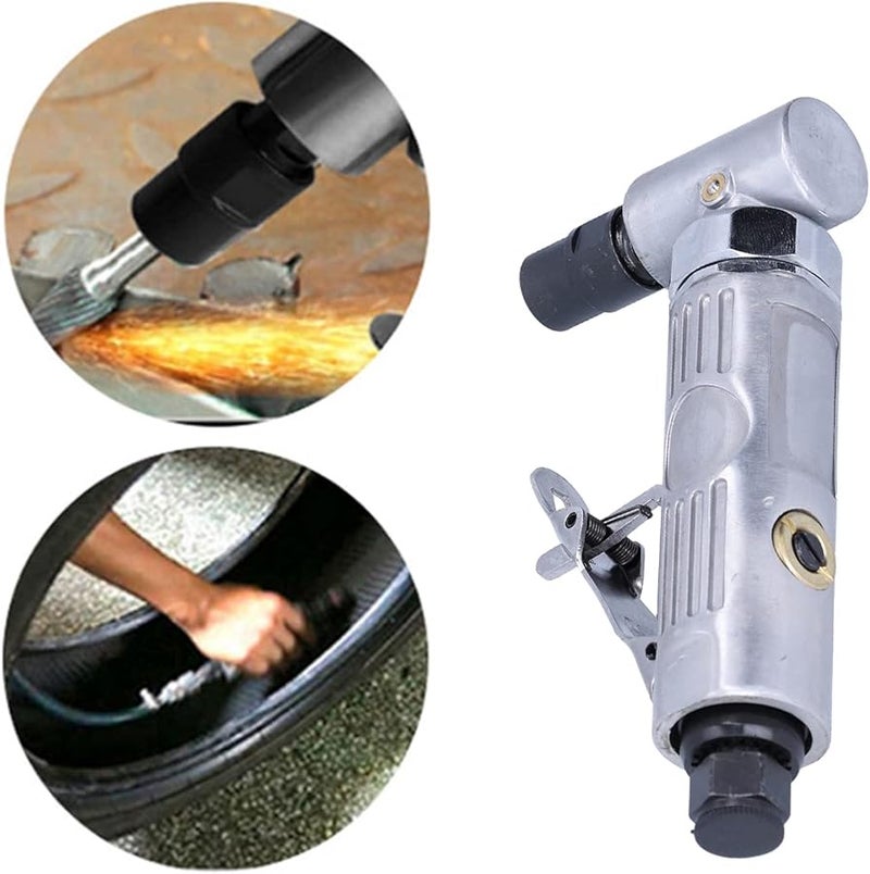 90 درجة يموت الهواء طاحونة المحمولة الهوائية مستقيم عرقوب طحن آلة النقش أداة - Image 5