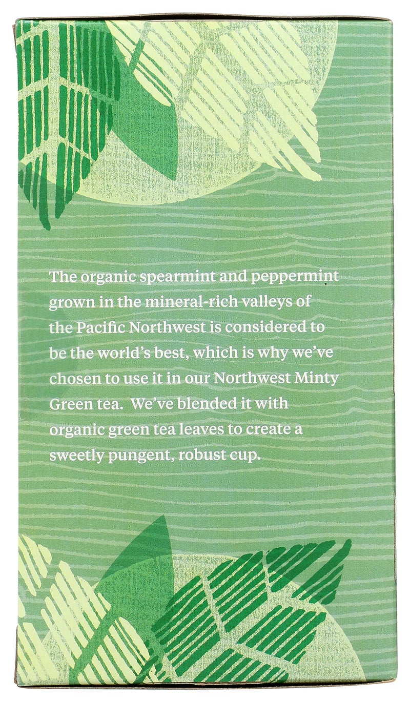 Allegro Tea, Organic Northwest Minty Green Tea Bags, 20 ct - Image 4