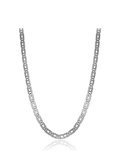 Fayrouz Jewellery Stainless Steel Necklace for Men Silver  - Image 1