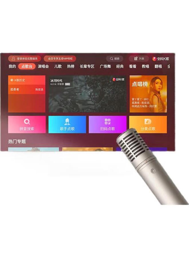 XGIMI Smart Wireless Microphone Pro (Dual Version) One-Button Power-On, Voice-Activated Song Selection And Change, Customized Microphone, 6 Sound Effects - Image 3
