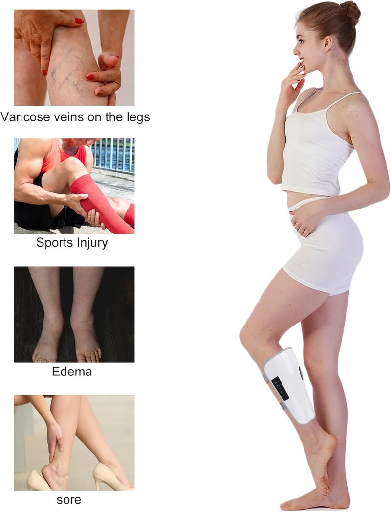 klarako Leg Massager,Professional Foot Massage Machine 15 Gears Adjustable Calf Relaxation Tool for Fatigue Cramps Relief - Image 4