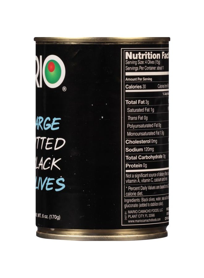 Mario Camacho Foods Black Olives, Large Pitted, 6.0 Ounce (Pack of 12) - Image 4
