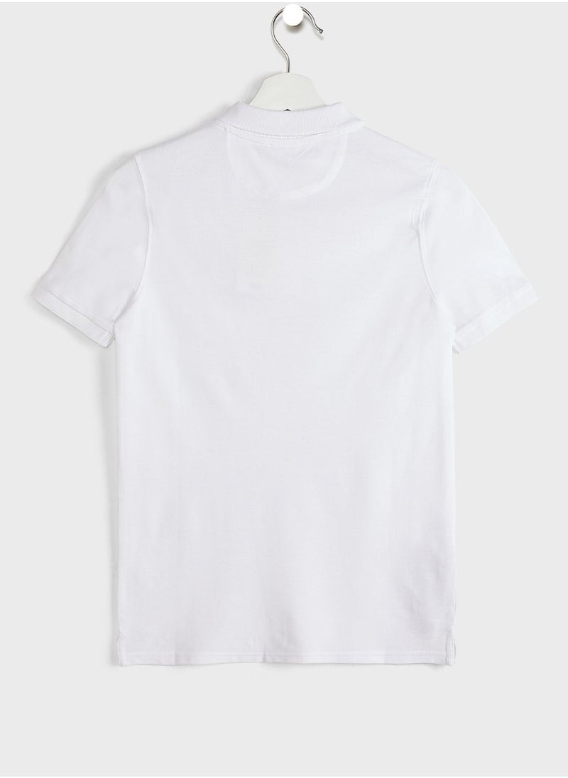 MANGO - Kids Essential Polo - Image 1