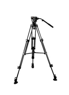 PROMAGE Promage Professional Tripod PMT-700 6ft Tripod Stand Kit With Fluid Head For DSLR Camera Payload 8Kg  - Image 1