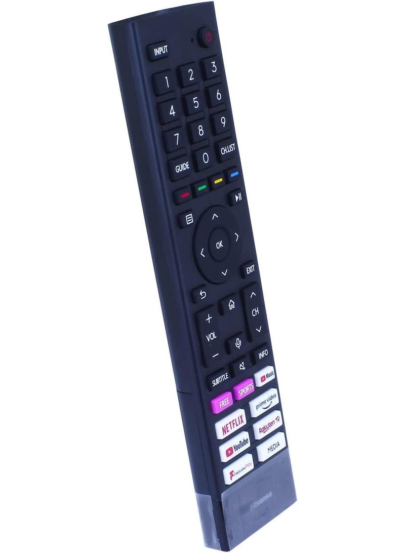 ELTRAZONE Voice Remote Control ERF3A80 Compatible with Hisense TV 2021 2022 with battery - Image 3