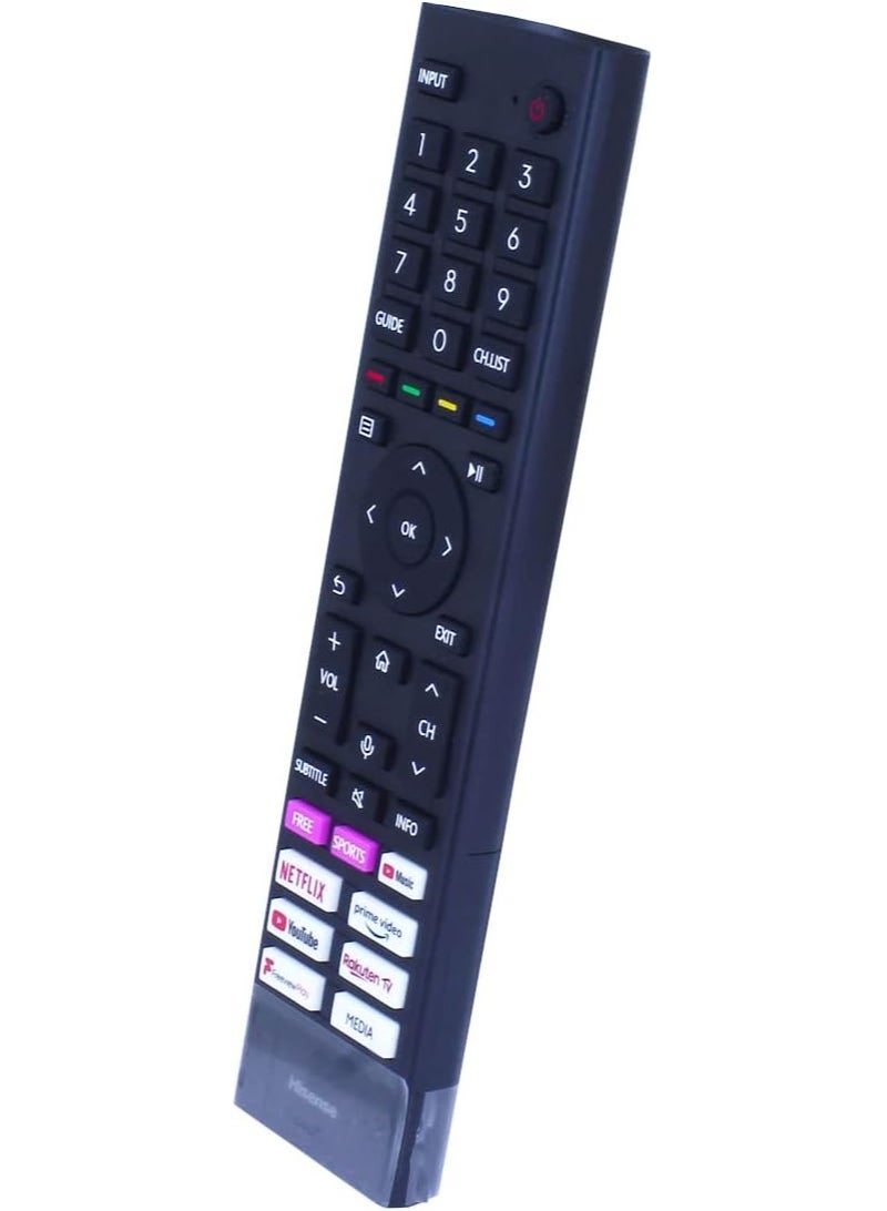ELTRAZONE Voice Remote Control ERF3A80 Compatible with Hisense TV 2021 2022 with battery - Image 4