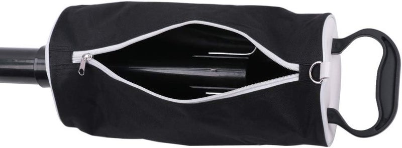 HOW TRUE Golf Ball Retriever, Portable Shag Bag Golf Ball Pick Up with Removable Plastic Tube, Pocket Shagger Storage - Image 5