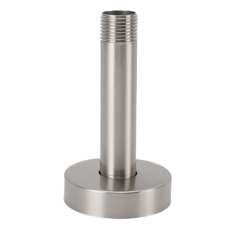 Top Shower Arm with Flange 3 Inch G1/2 Stainless Steel Concealed Ceiling Mounted Rainfall Shower Extension Pipe for Bathroom Brushed - Image 5