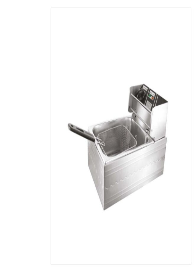 Denx The 6-Liter Electric Deep Fryer From Is Ideal For Frying A Variety Of Foods, Such As French Fries, Fried Chicken, Fish, And More. It Features A Modern Design And Is Easy To Use And Clean. - Image 4