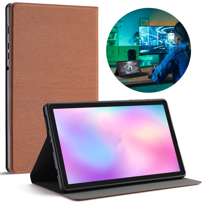 Slim Lightweight TPU Case with Stand Cover for Samsung Galaxy Tab A7 Lite 8.7 2021 T220 T225 Brown - Image 5