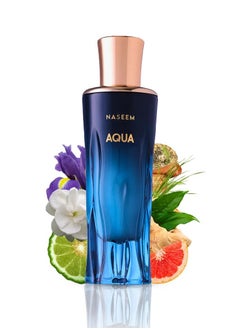 Aqua Perfume Sweet Salty Water Aroma | Sharp Ginger & Bitter Grapefruit | Elegant Ambroxan | Fresh Fragrance with a Sharp Twist - 80ml