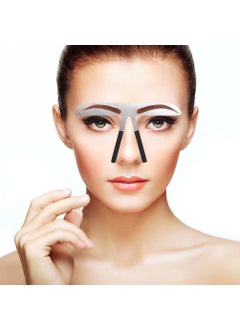 Semme Eyebrow Mapping ToolEyebrow Patterns DIY Stencil Stainess Steel Eyebrow Ruler Measurement Microblading Permanent Gold Ratio Positioning ToolEuropean Eyebrow 