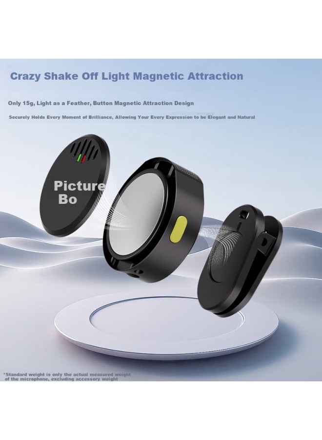 SOAIY Ky01 Wireless Collar Clip Anti-howling Little Bee Amplifier Teacher Special Long-lasting Bluetooth Speaker Microphone Classroom Teaching Tour Guide Outdoor Shoulder Strap Portable Black - Image 5