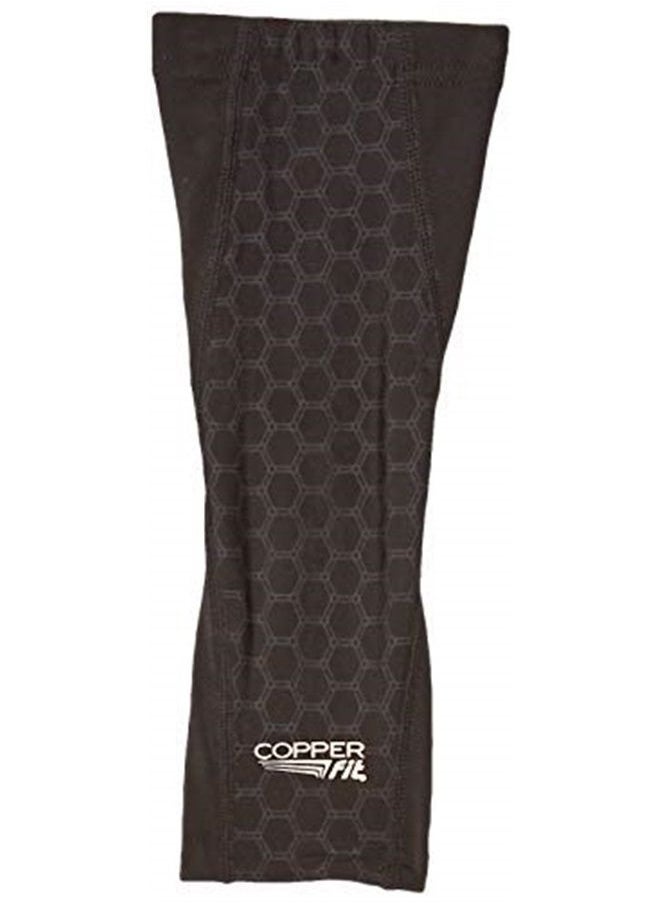 Copper Fit - unisex adult Elbow Compression Sleeve Hosiery, Black, Large US - Image 1