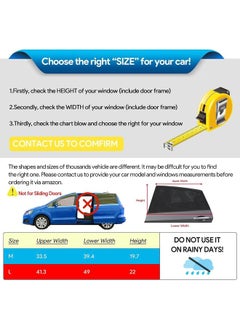 yongsheng Car Window Shade, 2 Pack Car Back Window Sun Shade, and Privacy Protect for Toddler Kids Baby Adult, Double Layer Design  - Image 2