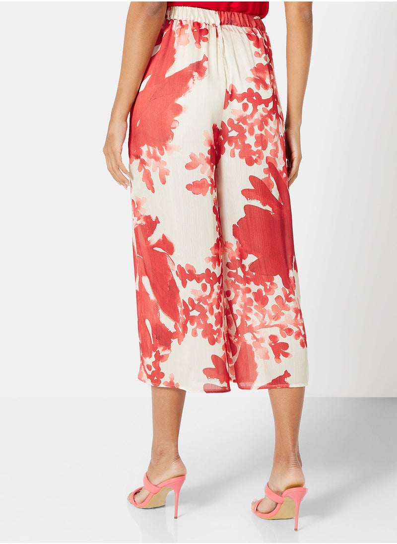MANGO - Printed Culottes - Image 1