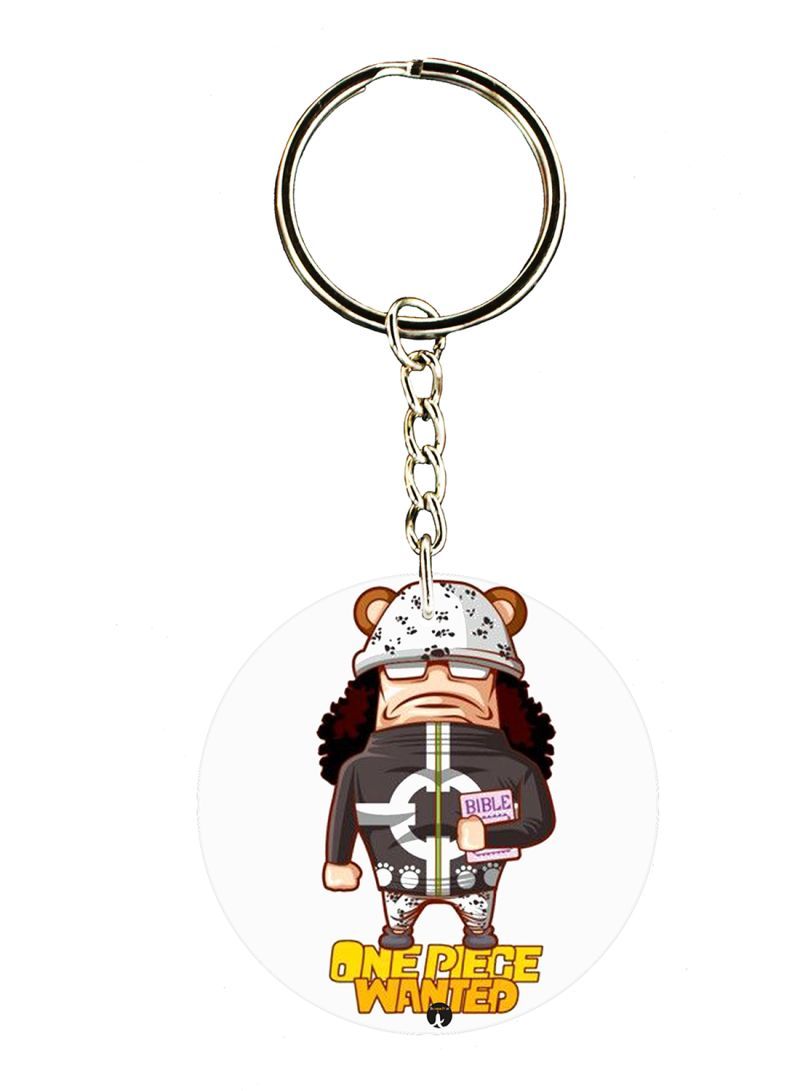 RKN Anime One Piece Double Side Printed Keychain