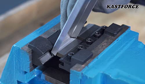 KASTFORCE KF5011 5 Inch 125mm Vise Mount Metal Brake Bender Attachment Bending Max Capacity 14 Gauge 2mm Mild Steel 1/8" Aluminum - Image 4