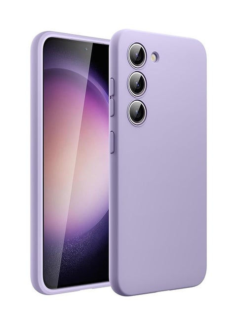 Case for Samsung Galaxy S23 5G 6.1-Inch, Soft TPU Thin Protective Phone Cover with Matte Finish, Anti-Fall Drop Protection, Shockproof Case For Samsung Galaxy S23 (Purple)