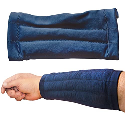 HandiThings Weighted Forearm Compression Sleeve – Proprioceptive Arm Weight for Tremor Control, Strength/Movement Assistance (Arm Weight LRG) (PLEASE SEE SIZING CHART AND VIDEO TO FIND THE CORRECT SIZE BEFORE ORDERING) - Image 1