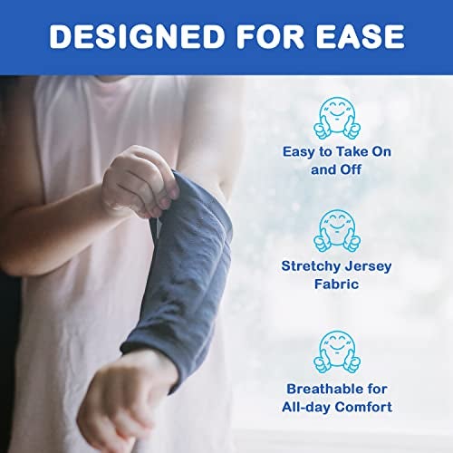 HandiThings Weighted Forearm Compression Sleeve – Proprioceptive Arm Weight for Tremor Control, Strength/Movement Assistance (Arm Weight LRG) (PLEASE SEE SIZING CHART AND VIDEO TO FIND THE CORRECT SIZE BEFORE ORDERING) - Image 4