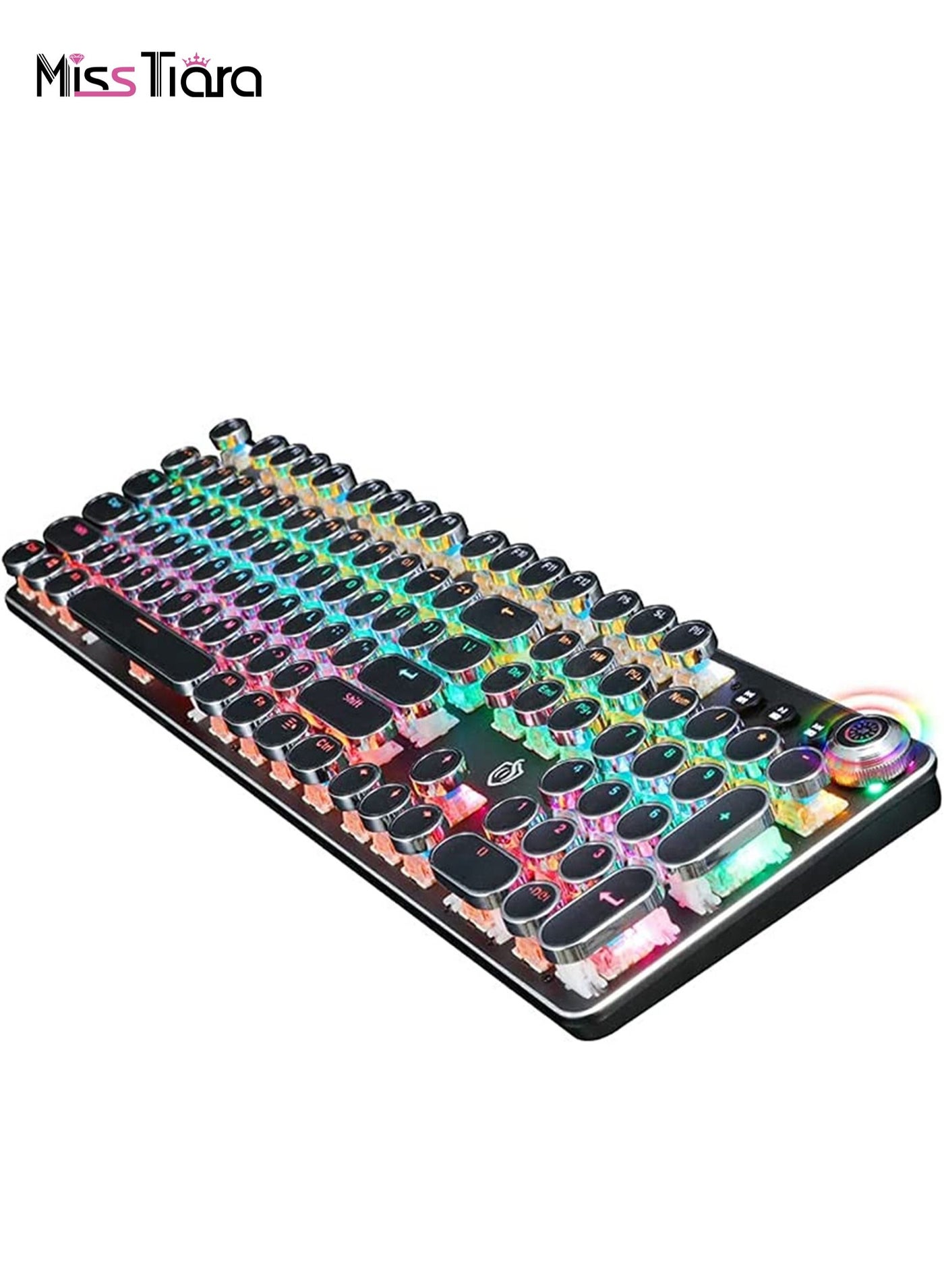 MissTiara MissTiara K820 Multimedia Mechanical Keyboard ZA8E7622FA167DE843A65Z