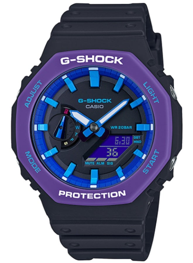 كاسيو ساعة جي شوك للرجال ساعة كوارتز رقمية تناظرية GA-2100 - Image 1