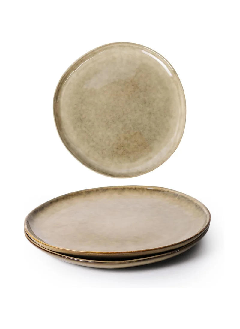 Cuisine Art Cuisine Art Jamie Dinner Plate - Set of 2 | 27cm Ceramic Plates | Stylish & Durable Stoneware Dinnerware | Microwave & Dishwasher Safe | Elegant Plates for Everyday Use or Special Occasions