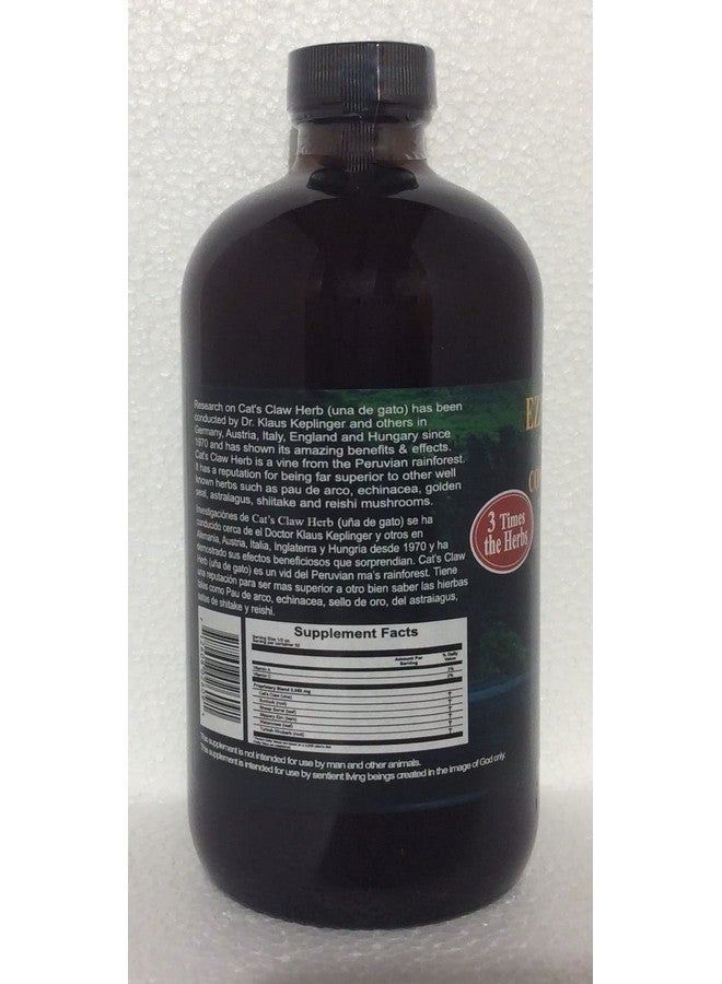 Generic Ezzeac Plus Cat's Claw - Nature's Unique 16 oz. Concentrate- All Natural, Advanced Formula, Premium Herbal Tea - Dr. Brusch & R.Caisse RN  - Image 3