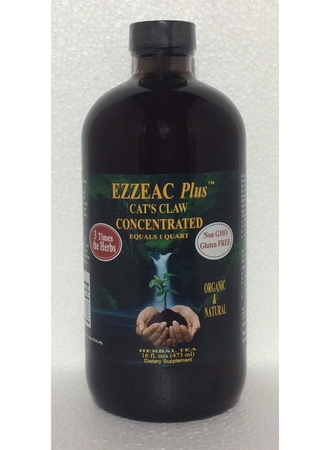Generic Ezzeac Plus Cat's Claw - Nature's Unique 16 oz. Concentrate- All Natural, Advanced Formula, Premium Herbal Tea - Dr. Brusch & R.Caisse RN  - Image 1