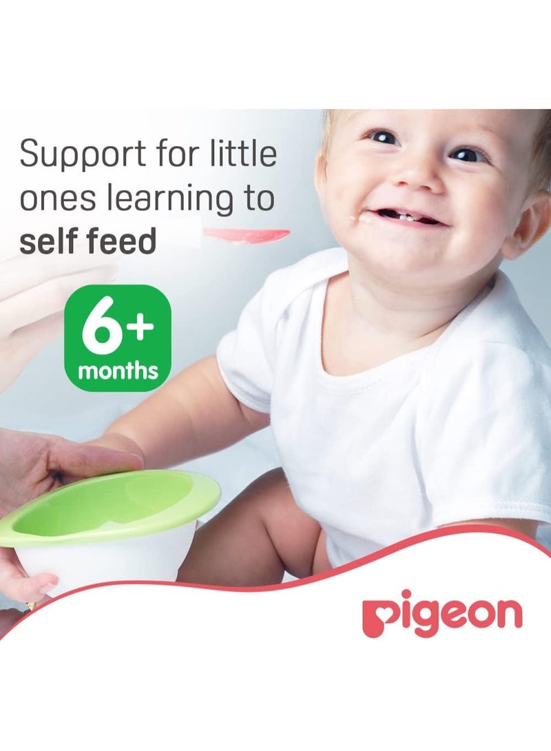 بيجون وعاء بيجون اصنعه بنفسك، بلاستيك، المرحلة 1، قاعدة مانعة للانزلاق، خالٍ من مادة BPA، أخضر - Image 2