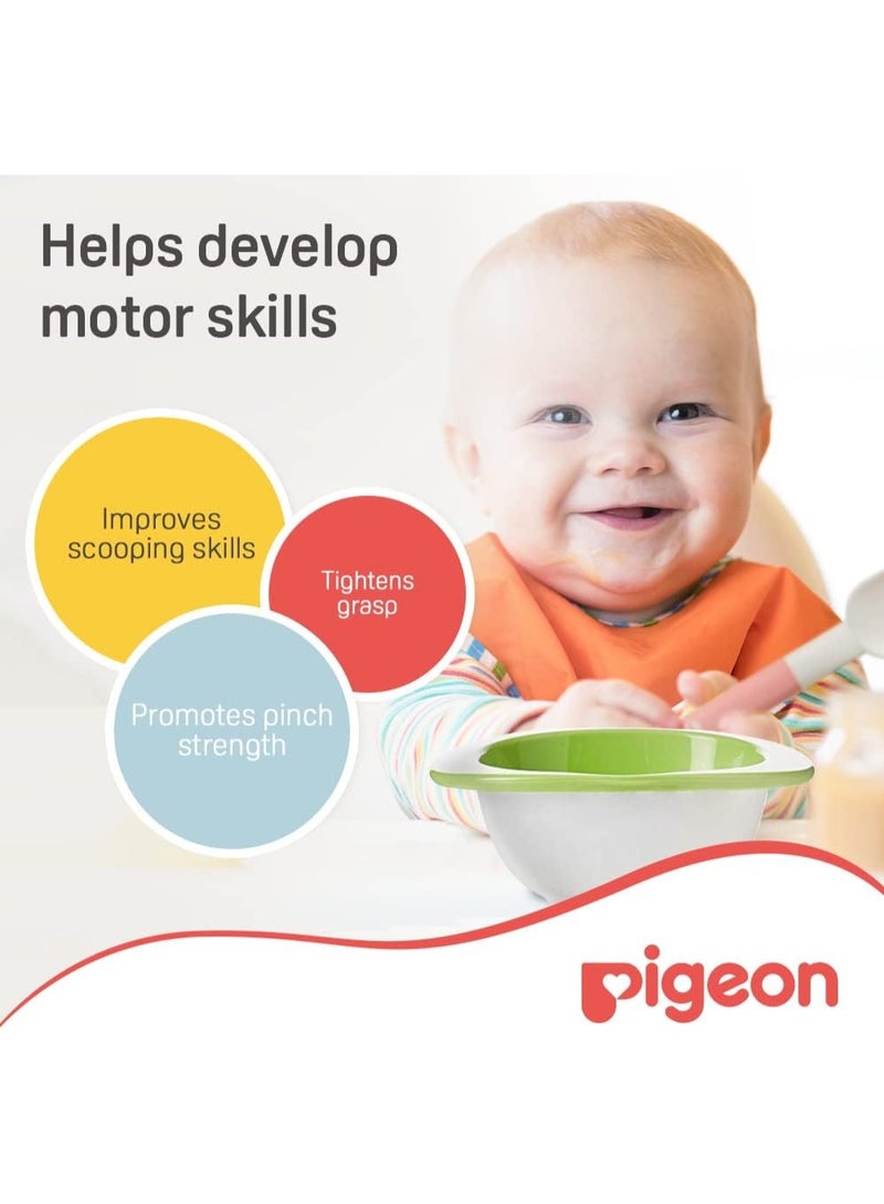 بيجون وعاء بيجون اصنعه بنفسك، بلاستيك، المرحلة 1، قاعدة مانعة للانزلاق، خالٍ من مادة BPA، أخضر - Image 3