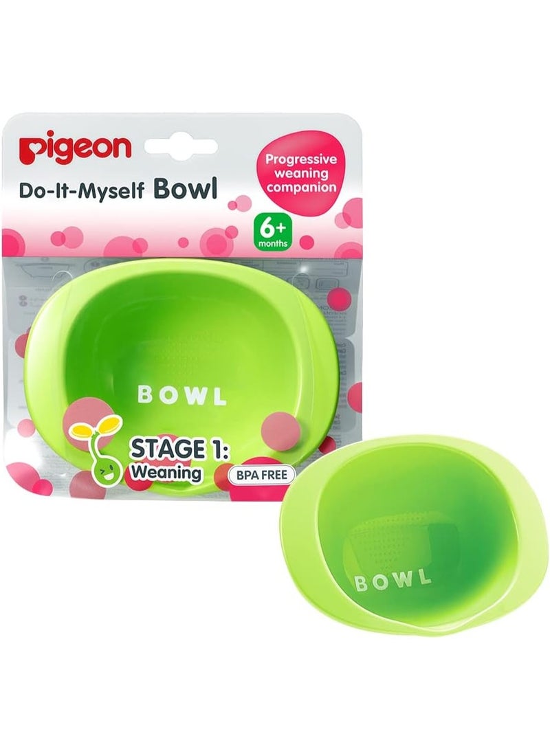 بيجون وعاء بيجون اصنعه بنفسك، بلاستيك، المرحلة 1، قاعدة مانعة للانزلاق، خالٍ من مادة BPA، أخضر - Image 1