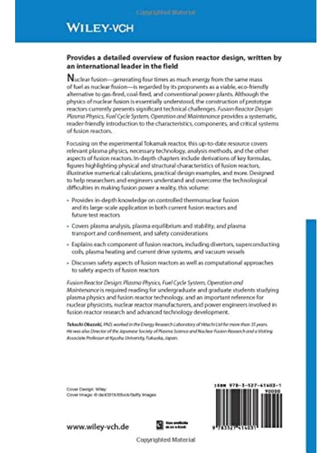 تصميم مفاعل الاندماج: فيزياء البلازما، نظام دورة الوقود، التشغيل والصيانة - Image 2