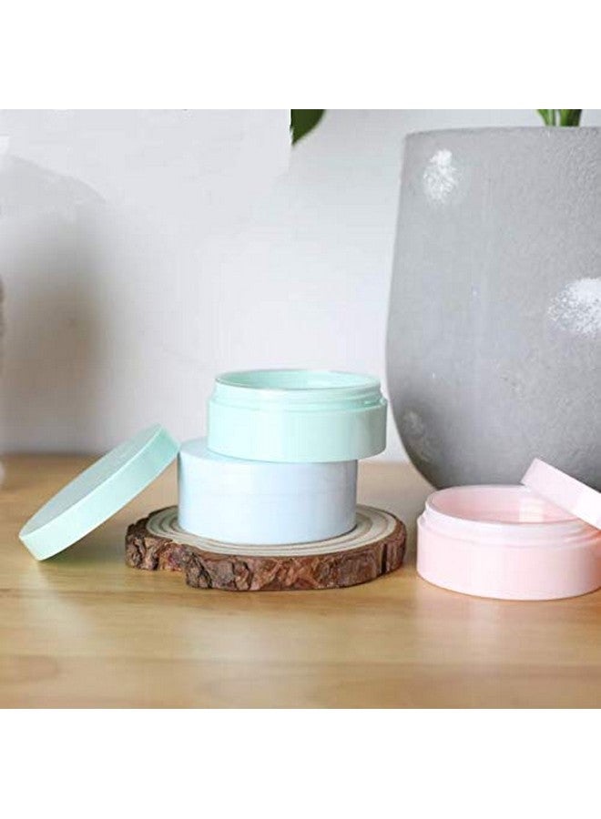 DNHCLL 3Pcs 5Ml Highgrade Empty Powder Boxtravel Portable Plastic Empty Powder Case Makeup Loose Powder Puff Box Container With Sifter And Lids(Pinkblue And Green) - Image 5