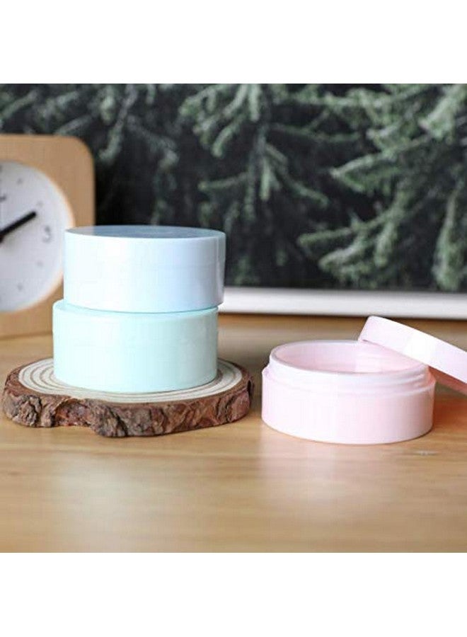 DNHCLL 3Pcs 5Ml Highgrade Empty Powder Boxtravel Portable Plastic Empty Powder Case Makeup Loose Powder Puff Box Container With Sifter And Lids(Pinkblue And Green) - Image 4