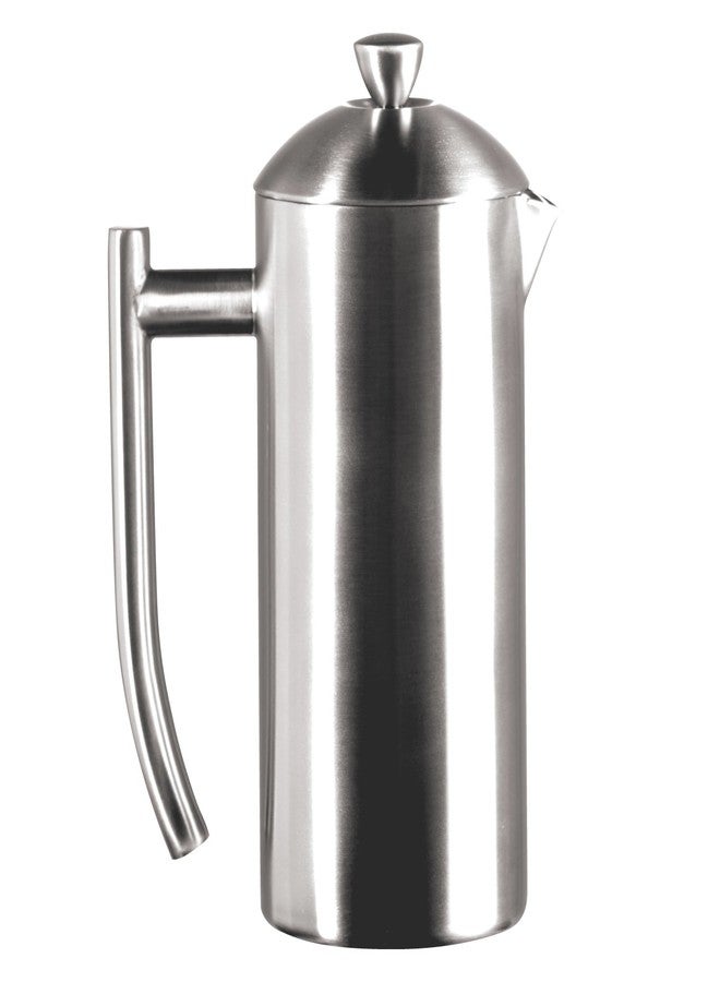 Frieling Double-Walled Stainless Steel French Press Coffee Maker - Brushed 17 Ounces for Camping - Insulated French Press - Image 1