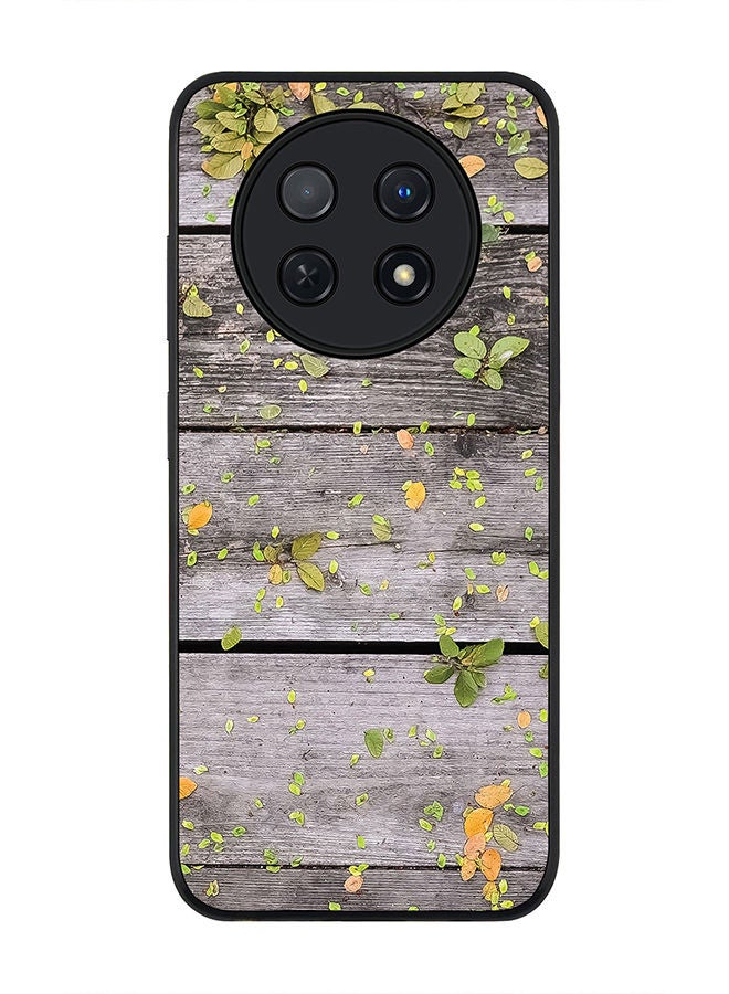 Stylizedd Rugged Black edge case for Huawei Nova Y91 4G  Huawei Enjoy 60X, Slim fit Soft Case Flexible Rubber Edges Anti Drop TPU Gel Thin Cover -  Backyard Patio - Image 1