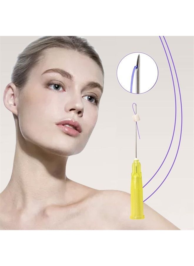 Oldream - Pdo Mono Threads,Pdo Threads for Face Lift,Mono Smooth Threads,20Pcs (30G25MM) - Image 1
