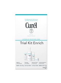 Curel Curel Japanese Skin Care Travel Size Toiletries, for Dry, Sensitive Skin, Travel Size Face Wash, Travel Size Lotion, Travel Size Makeup Remover  - Image 1
