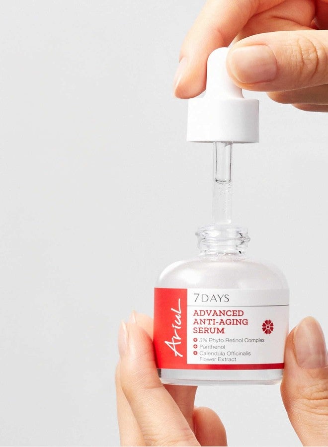 Ariul 7days Advanced Anti Aging Serum (20ml) Korean Lightweight Anti-Aging Face Serum, Smooths Wrinkles, Improve Firmness, Boost Collagen, Hydrating Gentle Skin Repair Serum for Daily Use - Image 5