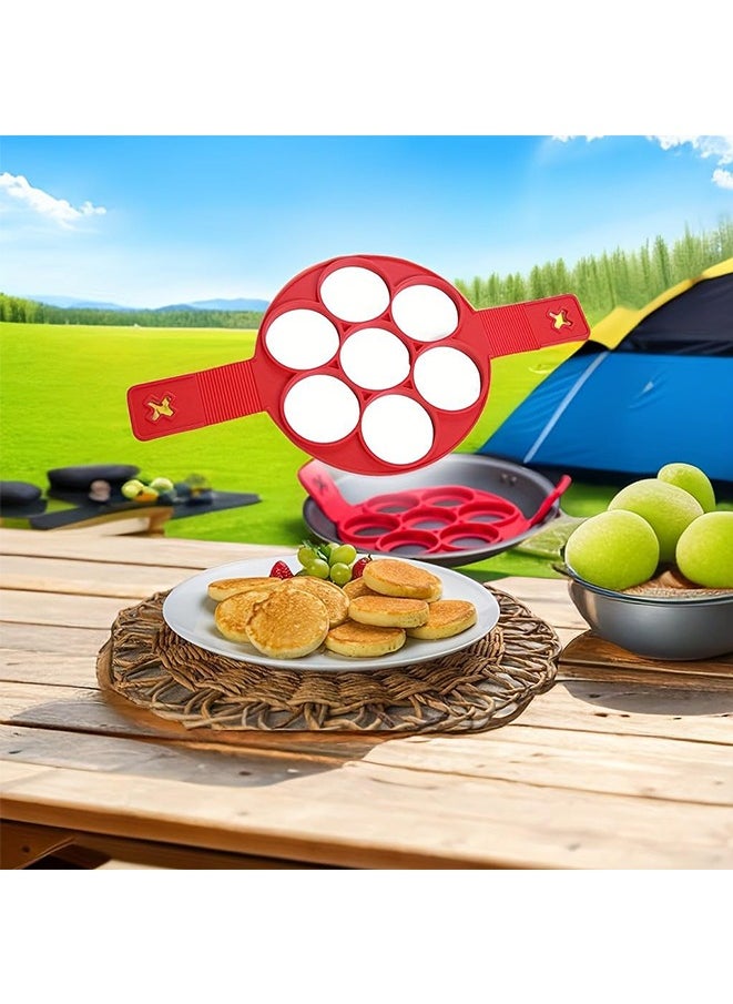 Generic Round Pancakes Maker: Non-Stick Cooking Tool For Frying Eggs & Kitchen Baking Accessories for Hotels, Restaurant, Bulk Kitchenware & Tableware  - Image 4
