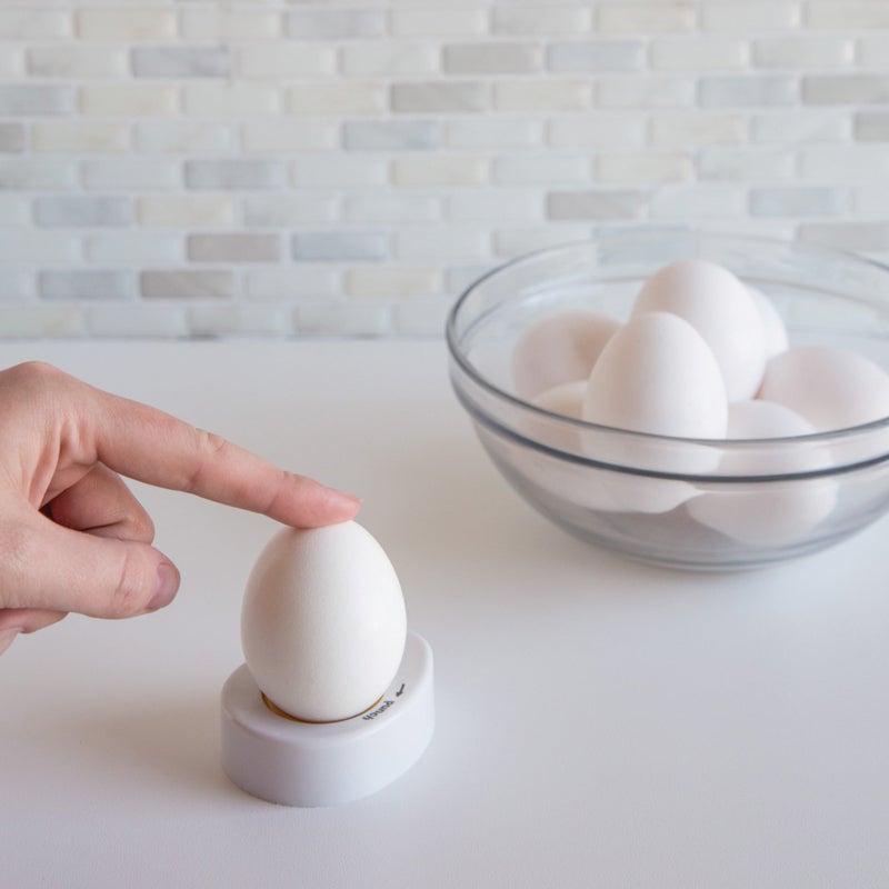 Fox Run Hard Boiled Egg Piercer, with Safety Lock Feature, White - Image 3