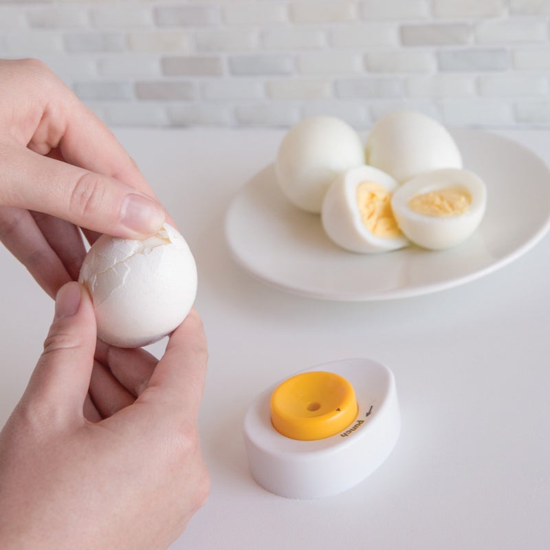 Fox Run Hard Boiled Egg Piercer, with Safety Lock Feature, White - Image 4