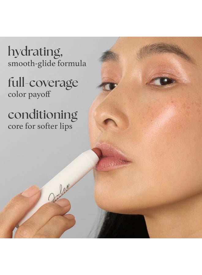 Julep It's Balm: Tinted Lip Balm + Buildable Lip Color - Cashmere Nude - Natural Gloss Finish - Hydrating Vitamin E Core - Vegan - Image 5